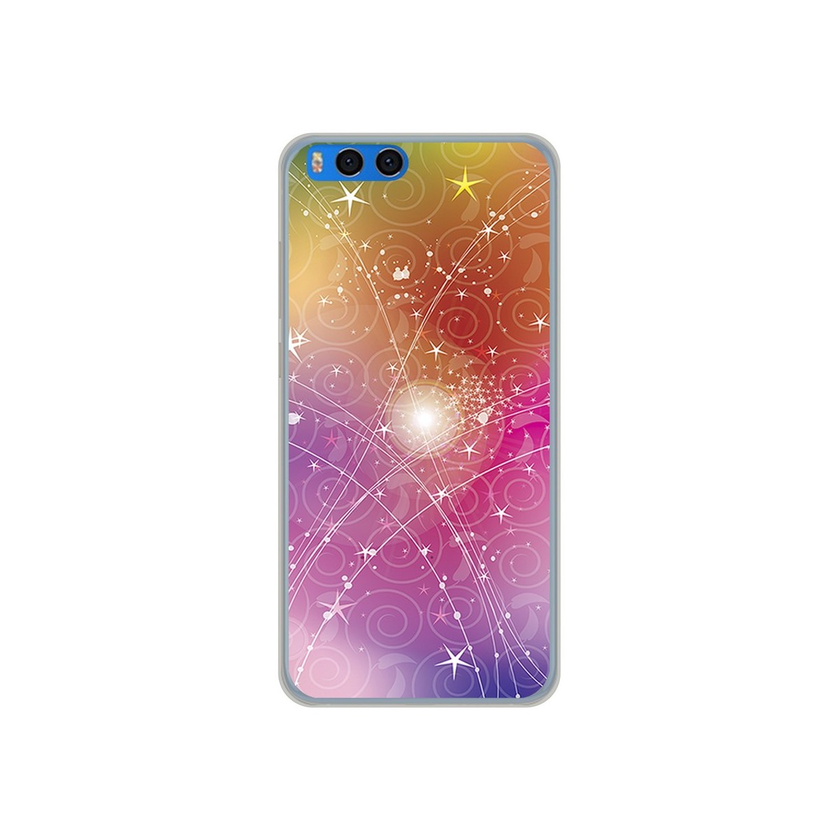 Funda Gel Tpu para Xiaomi Mi Note 3 5.5" Diseño Abstracto Dibujos