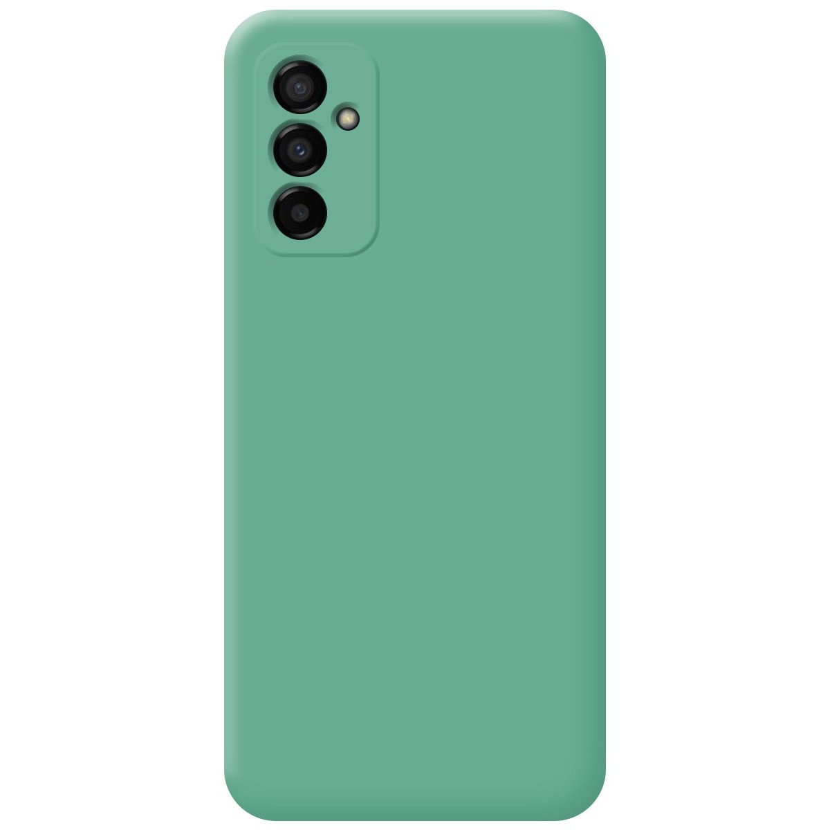 Funda Silicona Líquida Ultra Suave para Samsung Galaxy M23 5G color Verde