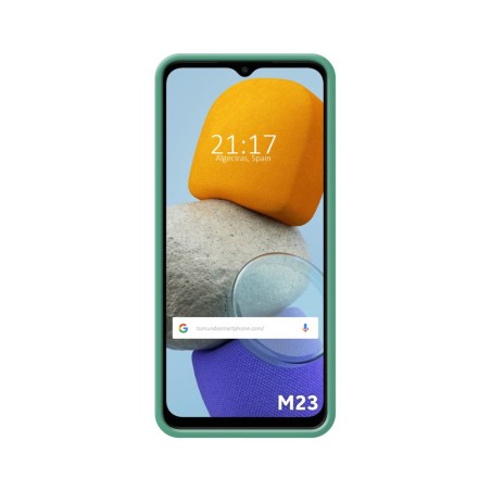 Funda Silicona Líquida Ultra Suave para Samsung Galaxy M23 5G color Verde