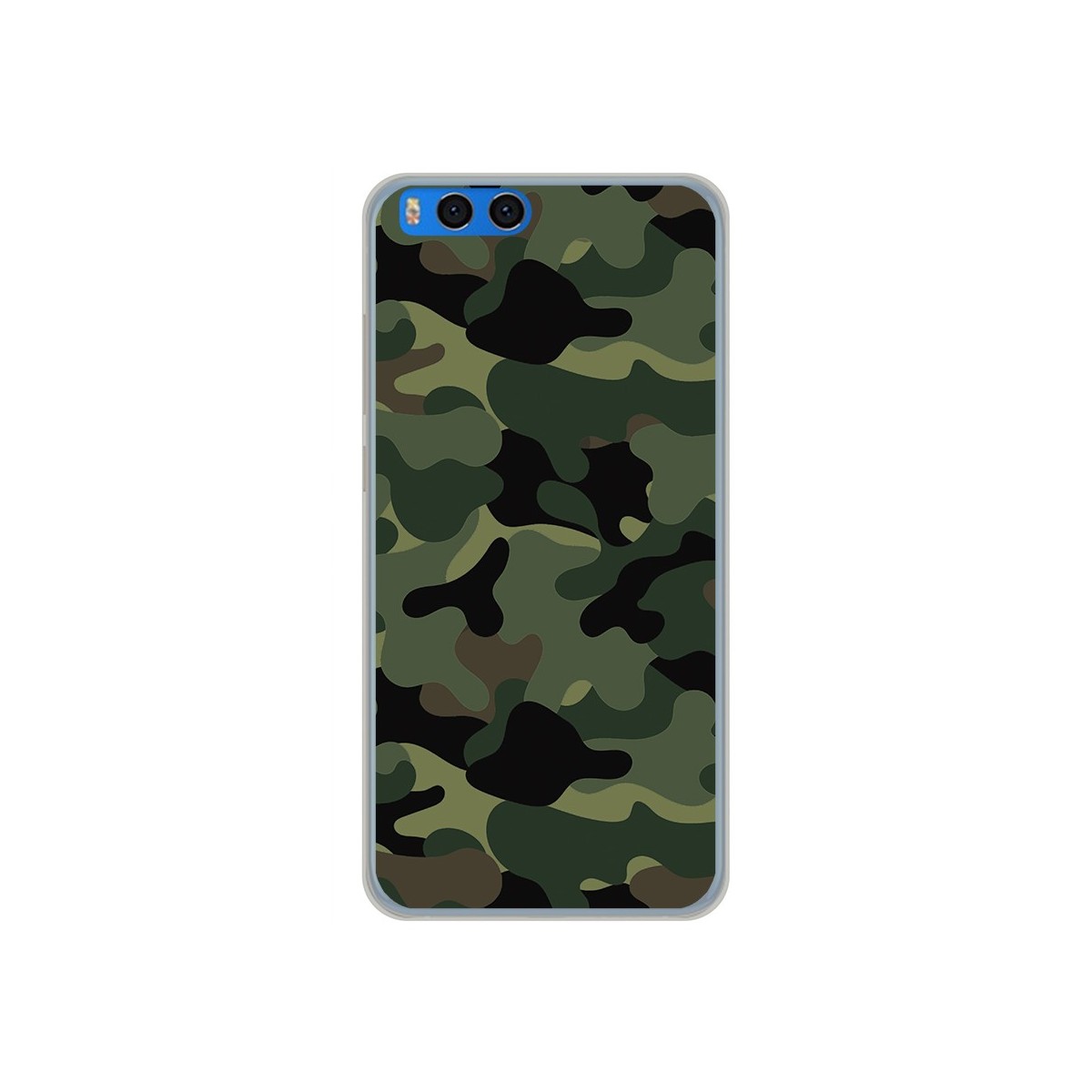 Funda Gel Tpu para Xiaomi Mi Note 3 5.5" Diseño Camuflaje Dibujos