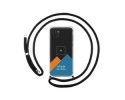 Personaliza tu Funda Colgante Transparente para Samsung Galaxy A03 con Cordon Negro Dibujo Personalizada