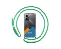 Personaliza tu Funda Colgante Transparente para Xiaomi Redmi 10 5G con Cordon Verde Agua Dibujo Personalizada