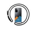 Personaliza tu Funda Colgante Transparente para Xiaomi Redmi Note 11 Pro+ Plus 5G con Cordon Negro Personalizada