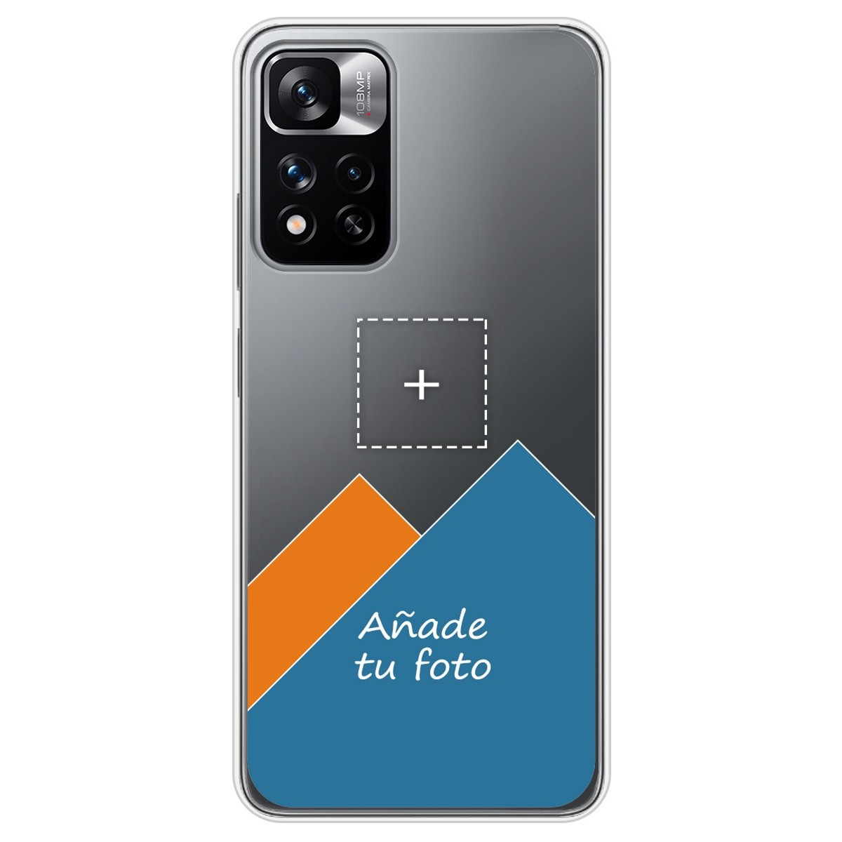 Personaliza tu Funda Doble Pc + Tpu 360 con tu Fotografia para Xiaomi Redmi Note 11 Pro+ Plus 5G Dibujo Personalizada