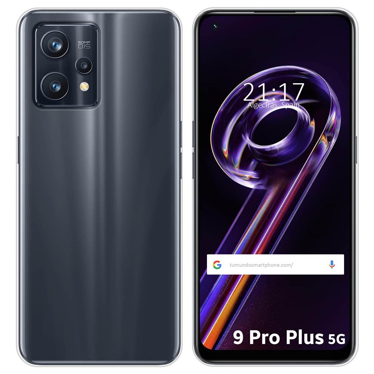 Funda Silicona Gel TPU Transparente para Realme 9 Pro Plus 5G