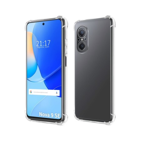 Funda Silicona Antigolpes Transparente para Huawei Nova 9 SE