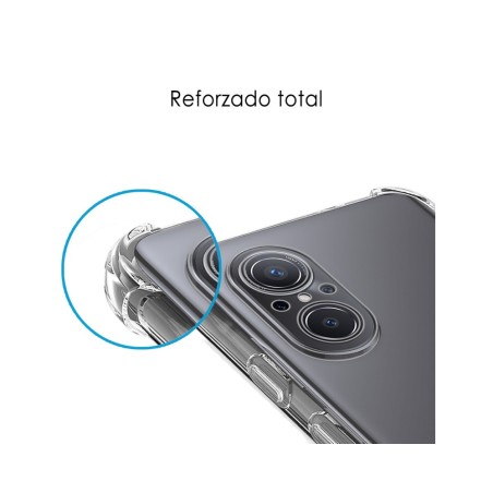 Funda Silicona Antigolpes Transparente para Huawei Nova 9 SE