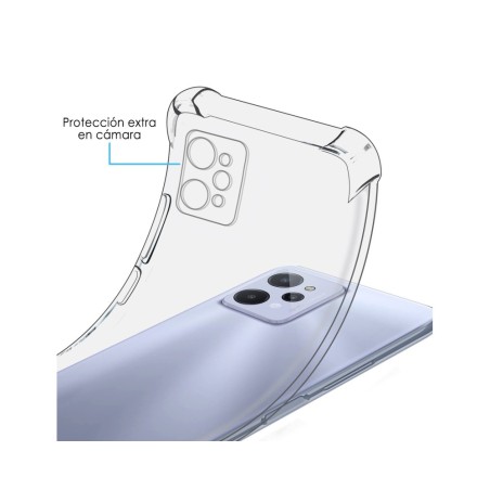 Funda Silicona Antigolpes Transparente para Realme C31