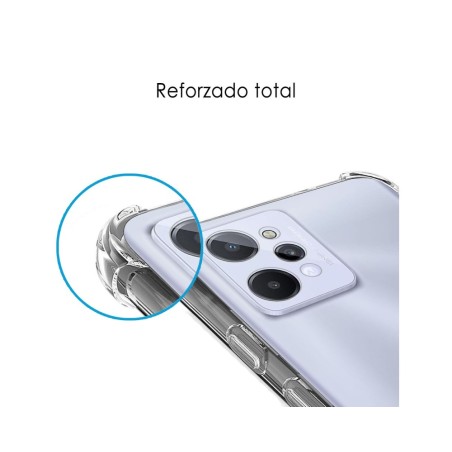 Funda Silicona Antigolpes Transparente para Realme C31
