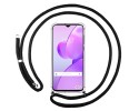 Funda Colgante Transparente para Realme C31 con Cordon Negro