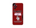 Funda Silicona Líquida Roja para Realme C35 diseño Vaca Dibujos