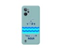 Funda Silicona Líquida Azul para Realme C31 diseño Agua Dibujos