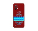 Funda Silicona Líquida Roja para Realme C31 diseño Agua Dibujos