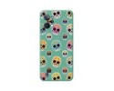 Funda Silicona Líquida Verde para Realme C31 diseño Catrina Dibujos