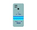 Funda Silicona Líquida Azul para Xiaomi Redmi 10C diseño Agua Dibujos