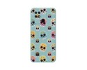 Funda Silicona Líquida Azul para Xiaomi Redmi 10C diseño Catrina Dibujos