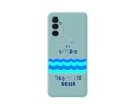 Funda Silicona Líquida Azul para Samsung Galaxy M23 5G diseño Agua Dibujos