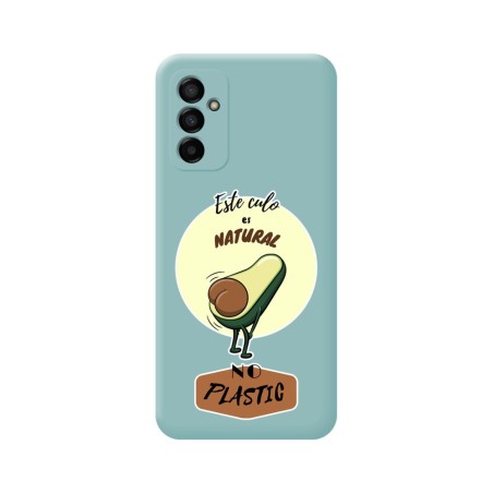 Funda Silicona Líquida Azul para Samsung Galaxy M23 5G diseño Culo Natural Dibujos