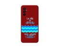 Funda Silicona Líquida Roja para Samsung Galaxy M23 5G diseño Agua Dibujos