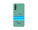 Funda Silicona Líquida Verde para Samsung Galaxy M23 5G diseño Agua Dibujos