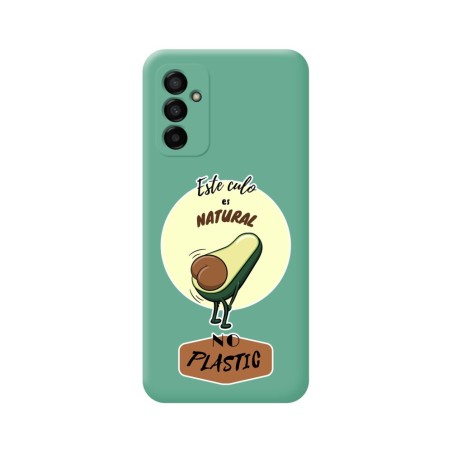 Funda Silicona Líquida Verde para Samsung Galaxy M23 5G diseño Culo Natural Dibujos