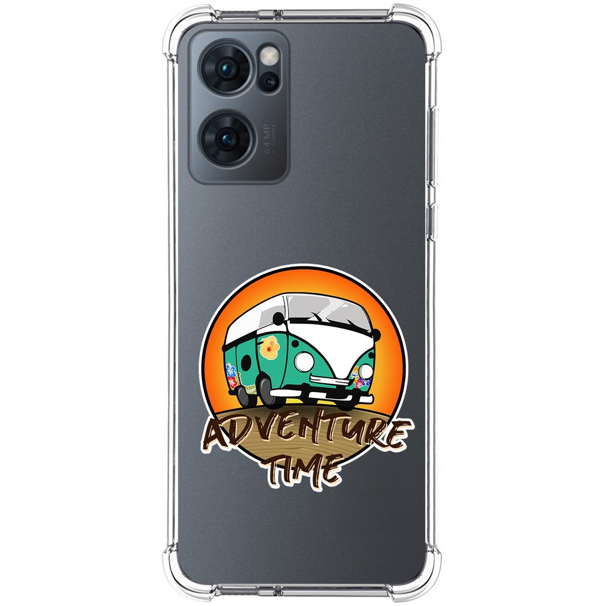 Funda Silicona Antigolpes para Oppo Find X5 Lite 5G diseño Adventure Time Dibujos