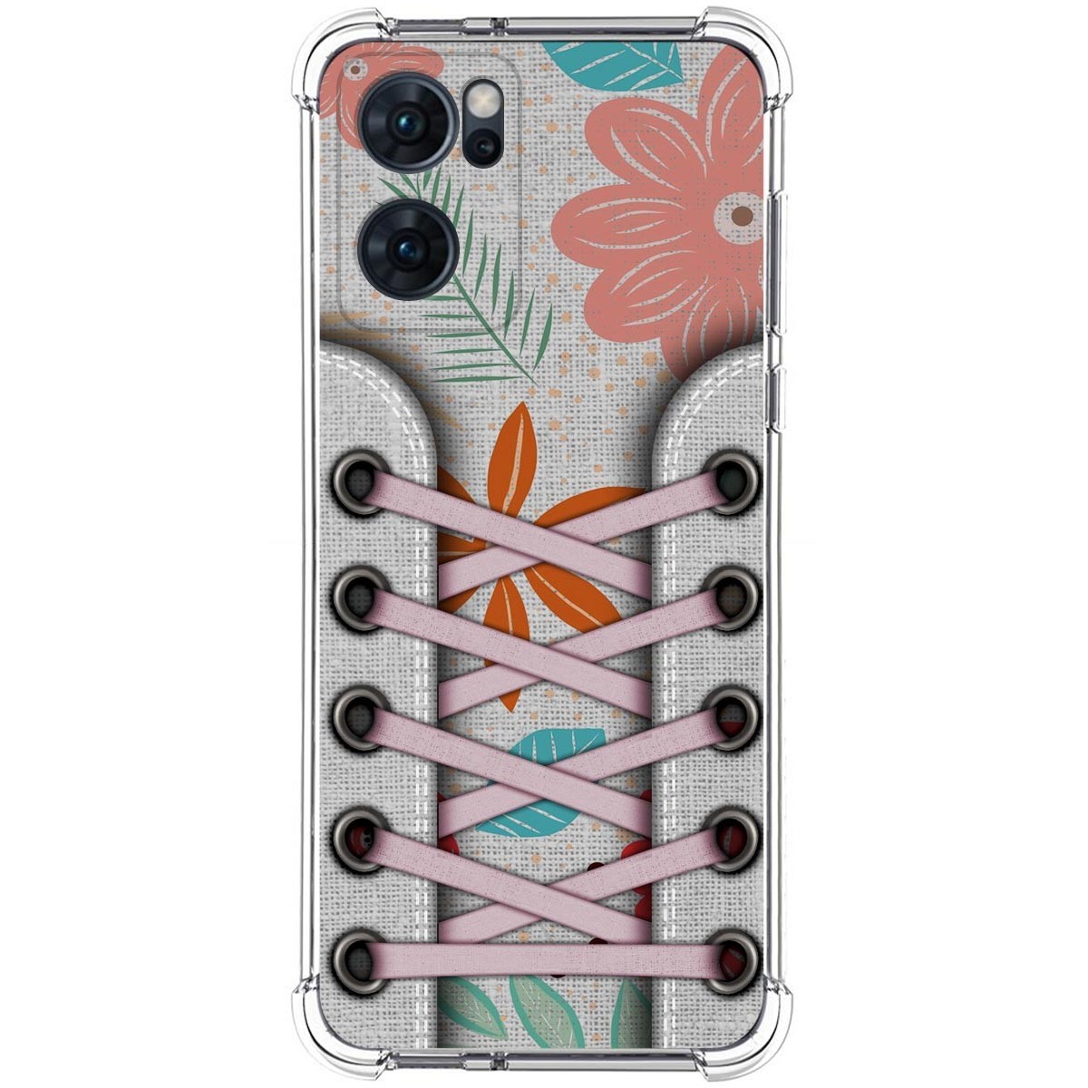 Funda Silicona Antigolpes para Oppo Find X5 Lite 5G diseño Zapatillas 09 Dibujos