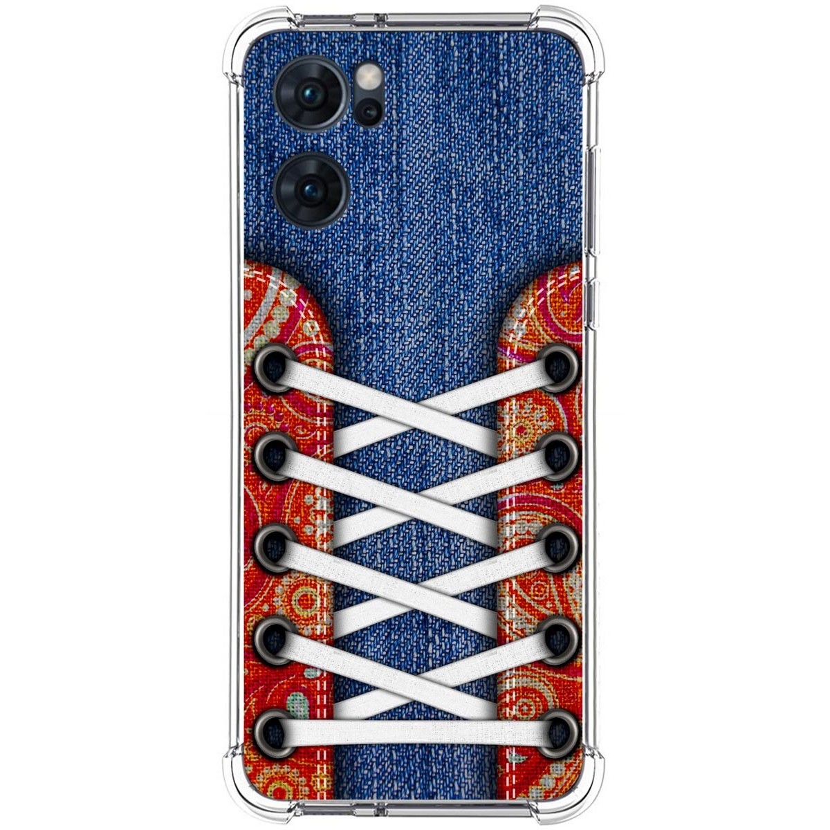 Funda Silicona Antigolpes para Oppo Find X5 Lite 5G diseño Zapatillas 11 Dibujos