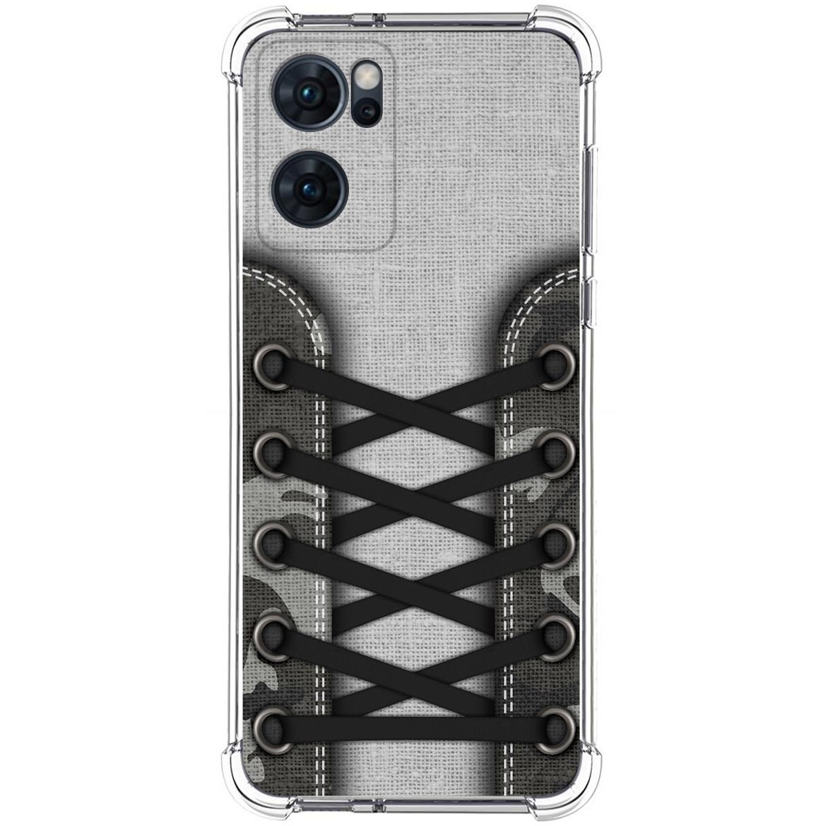 Funda Silicona Antigolpes para Oppo Find X5 Lite 5G diseño Zapatillas 16 Dibujos
