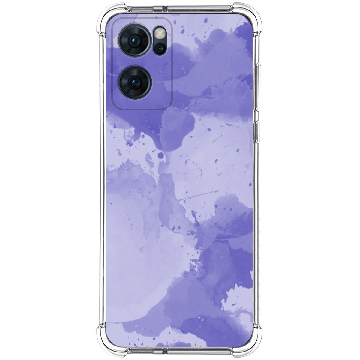 Funda Silicona Antigolpes para Oppo Find X5 Lite 5G diseño Acuarela 01 Dibujos