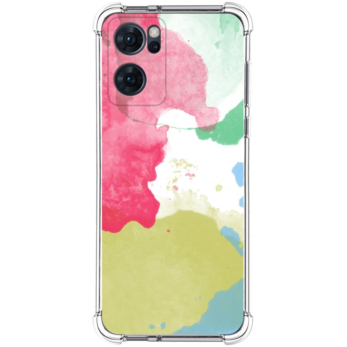 Funda Silicona Antigolpes para Oppo Find X5 Lite 5G diseño Acuarela 02 Dibujos