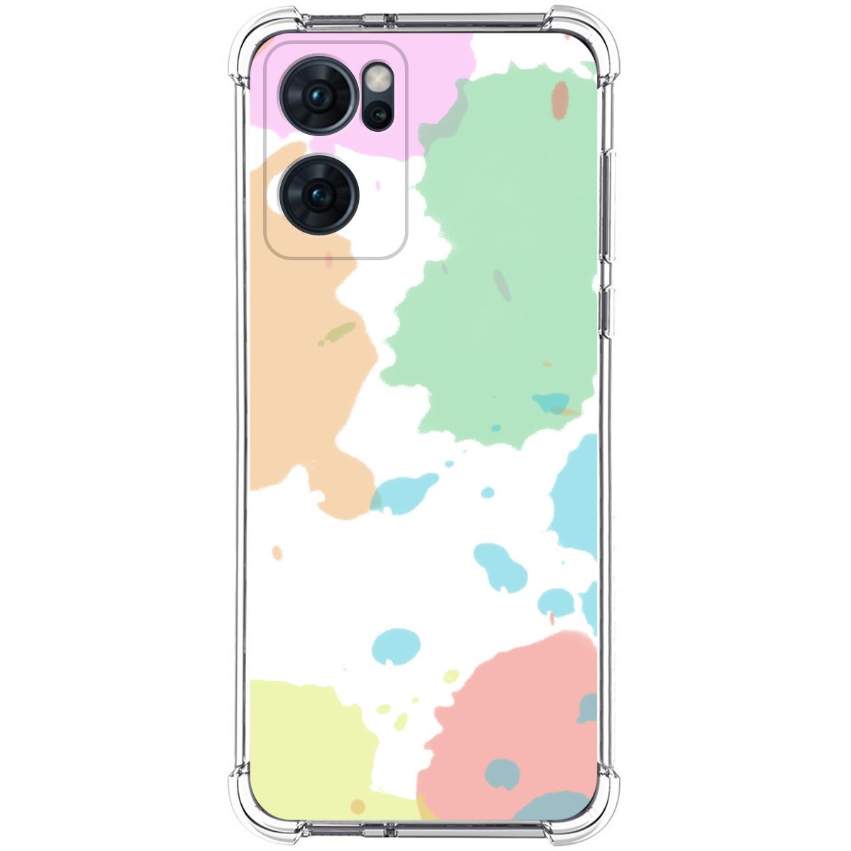 Funda Silicona Antigolpes para Oppo Find X5 Lite 5G diseño Acuarela 05 Dibujos