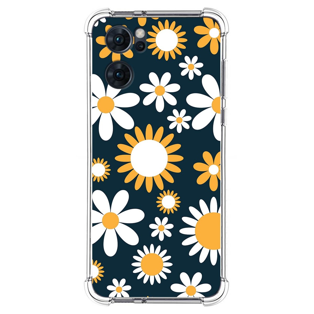 Funda Silicona Antigolpes para Oppo Find X5 Lite 5G diseño Flores 08 Dibujos