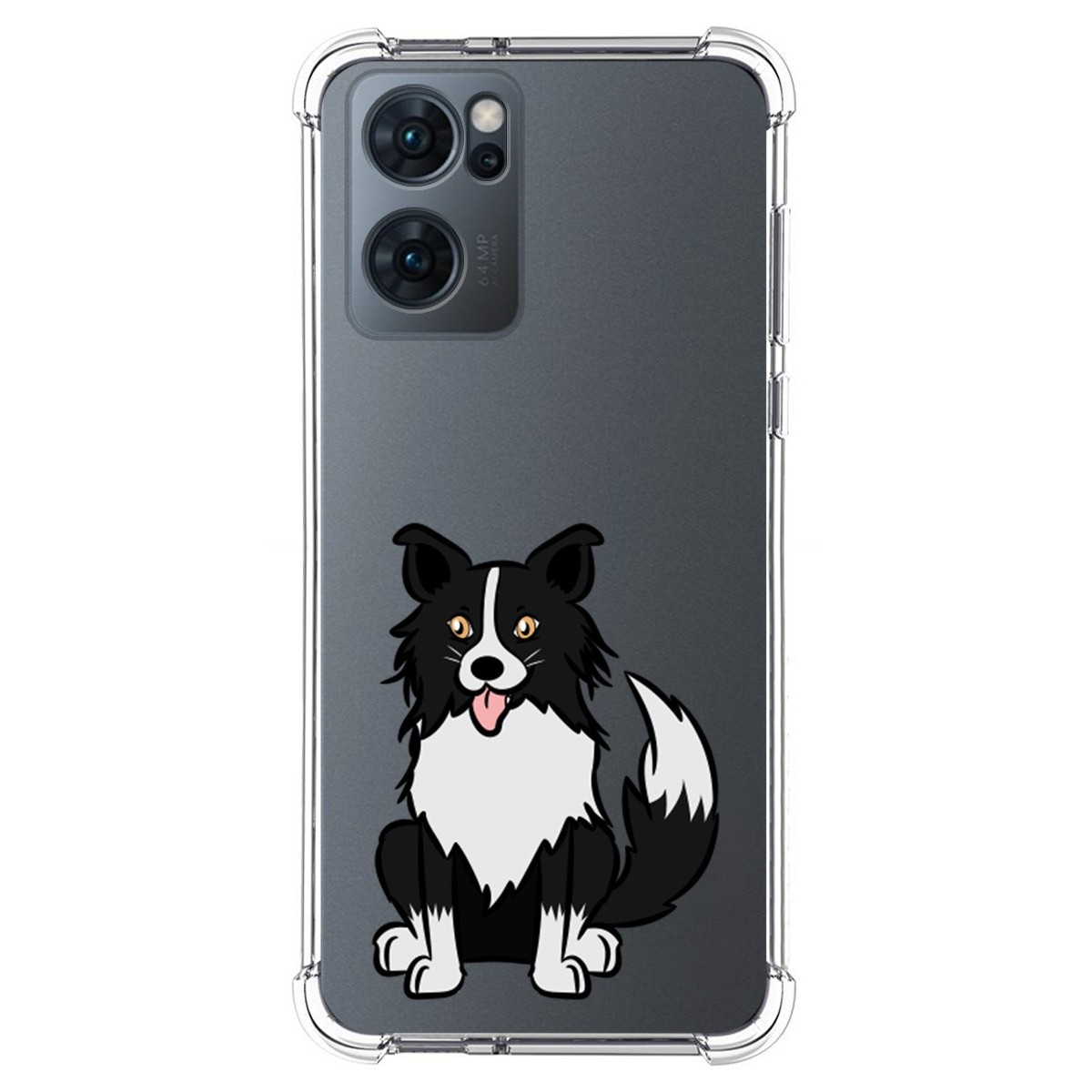 Funda Silicona Antigolpes para Oppo Find X5 Lite 5G diseño Perros 01 Dibujos