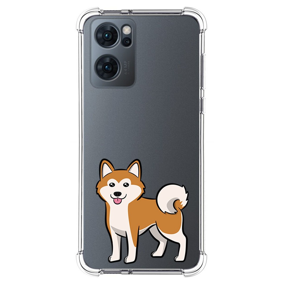 Funda Silicona Antigolpes para Oppo Find X5 Lite 5G diseño Perros 02 Dibujos
