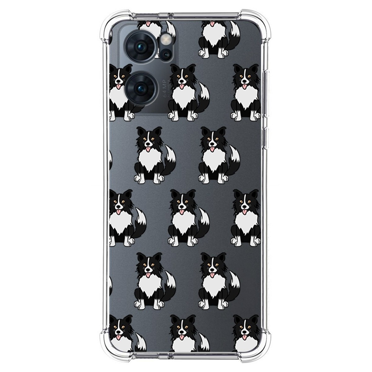 Funda Silicona Antigolpes para Oppo Find X5 Lite 5G diseño Perros 07 Dibujos