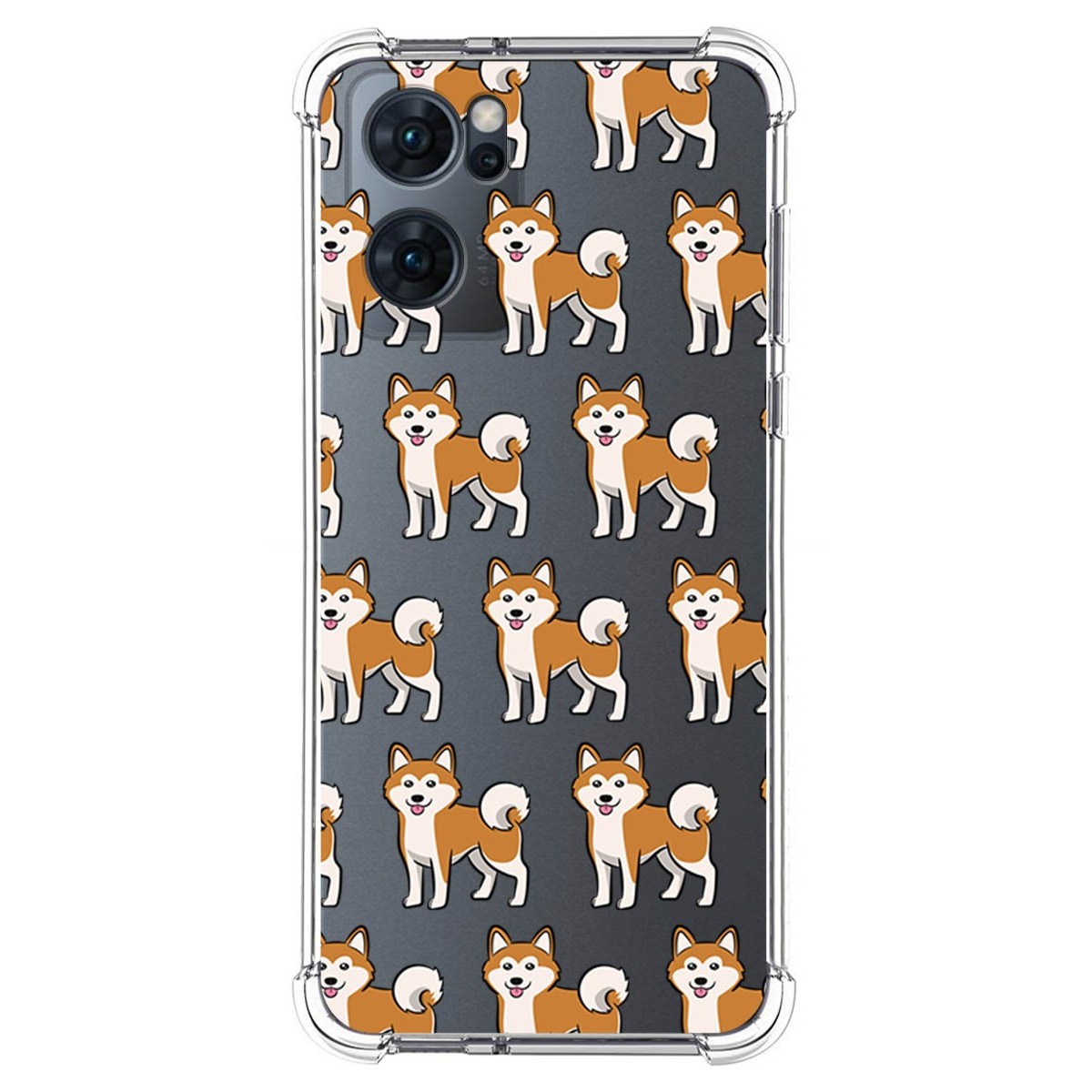 Funda Silicona Antigolpes para Oppo Find X5 Lite 5G diseño Perros 08 Dibujos