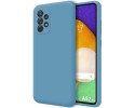 Funda Silicona Líquida Ultra Suave para Samsung Galaxy A52 / A52 5G / A52s 5G Color Azul