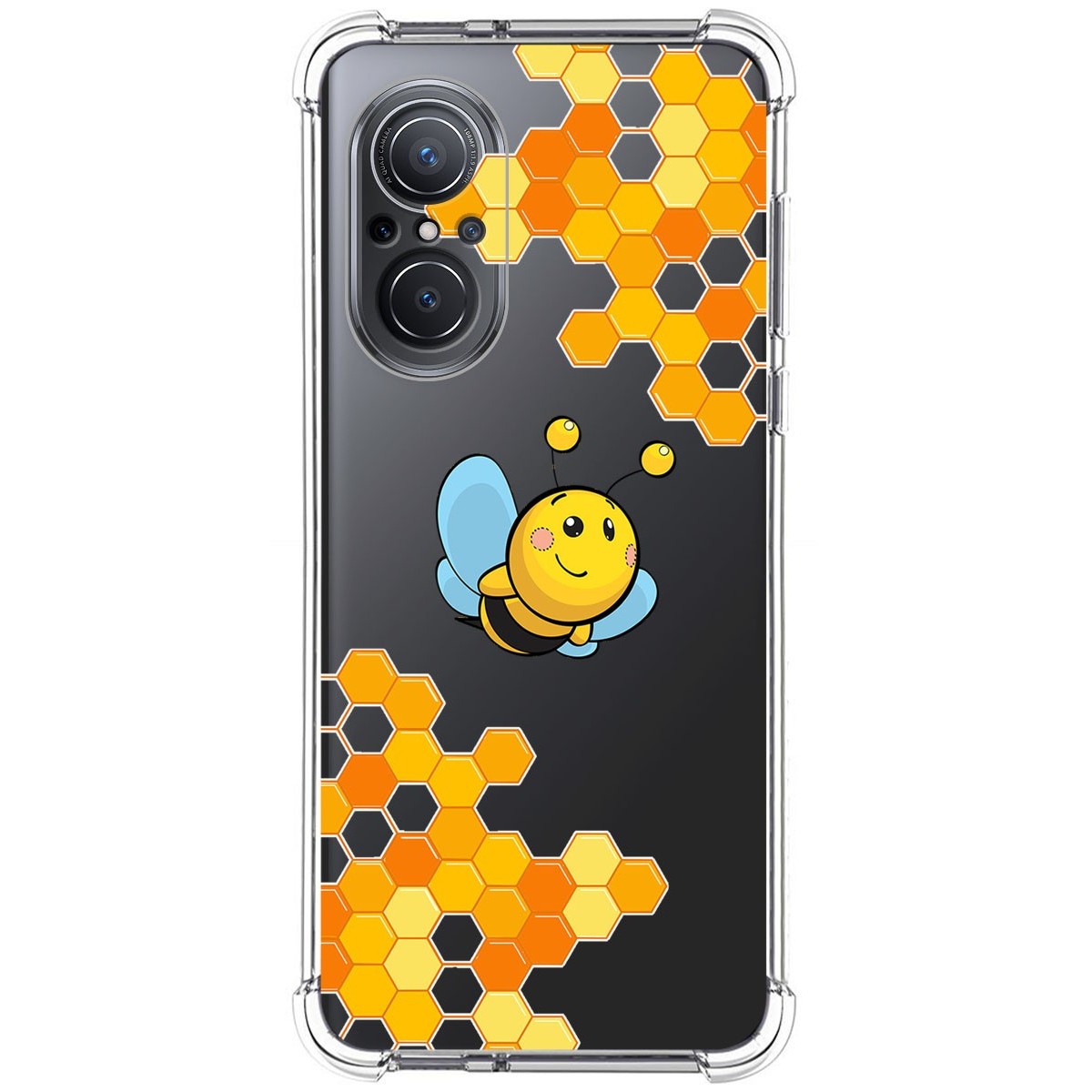 Funda Silicona Antigolpes para Huawei Nova 9 SE diseño Abeja Dibujos