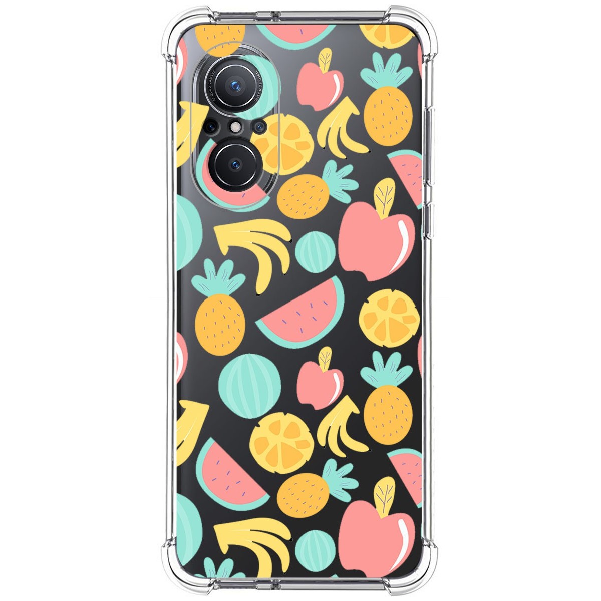 Funda Silicona Antigolpes para Huawei Nova 9 SE diseño Frutas 02 Dibujos