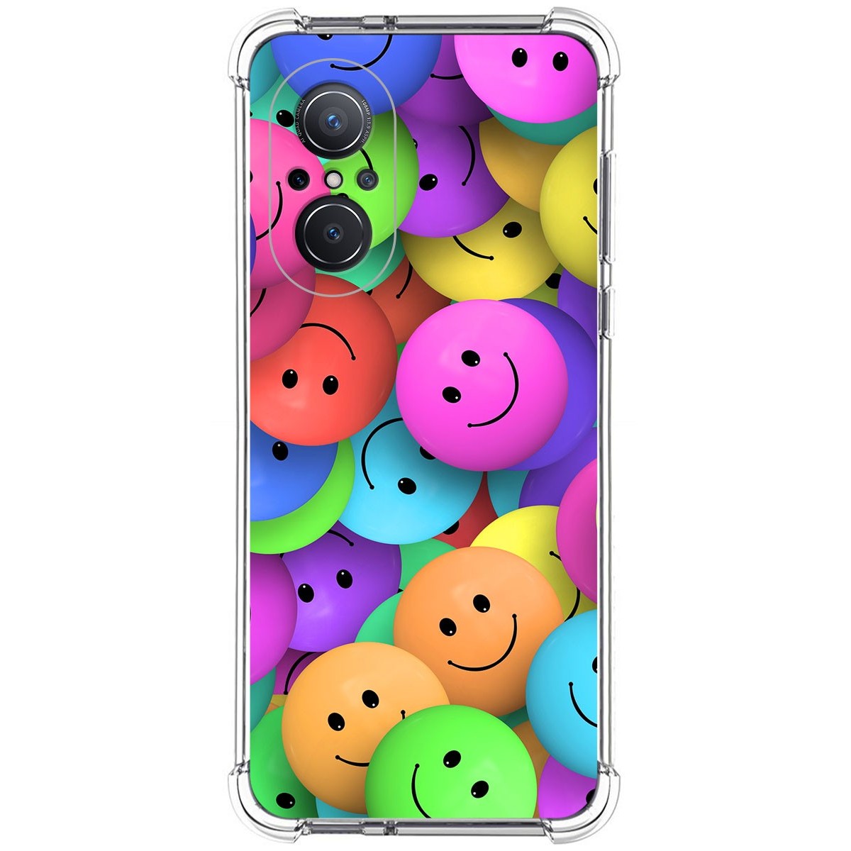 Funda Silicona Antigolpes para Huawei Nova 9 SE diseño Smile Dibujos