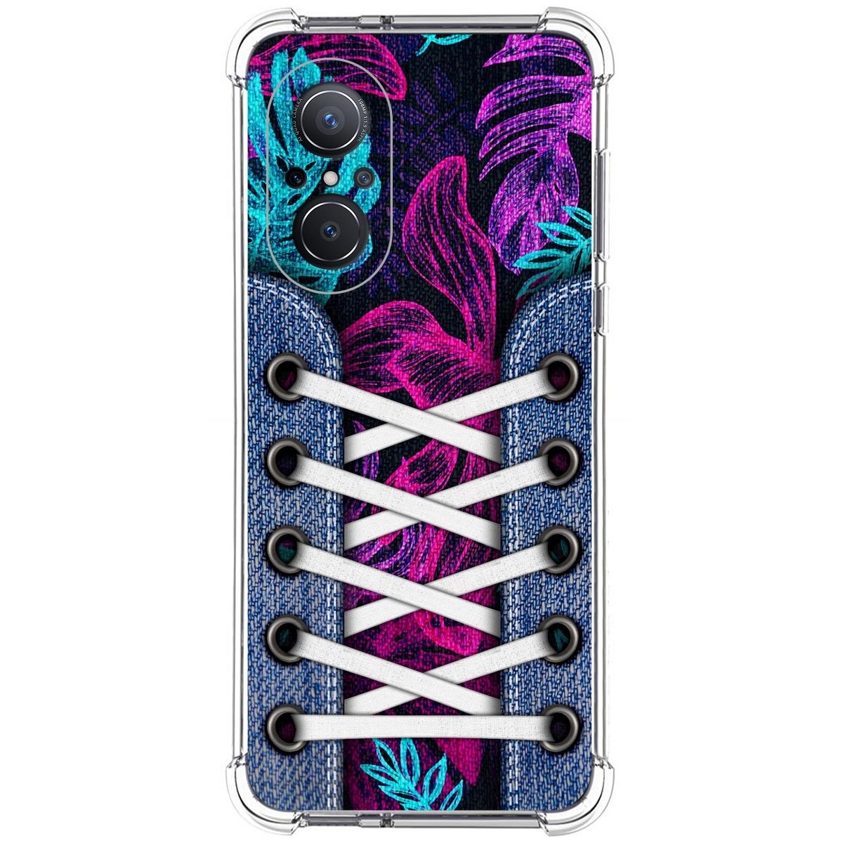 Funda Silicona Antigolpes para Huawei Nova 9 SE diseño Zapatillas 07 Dibujos