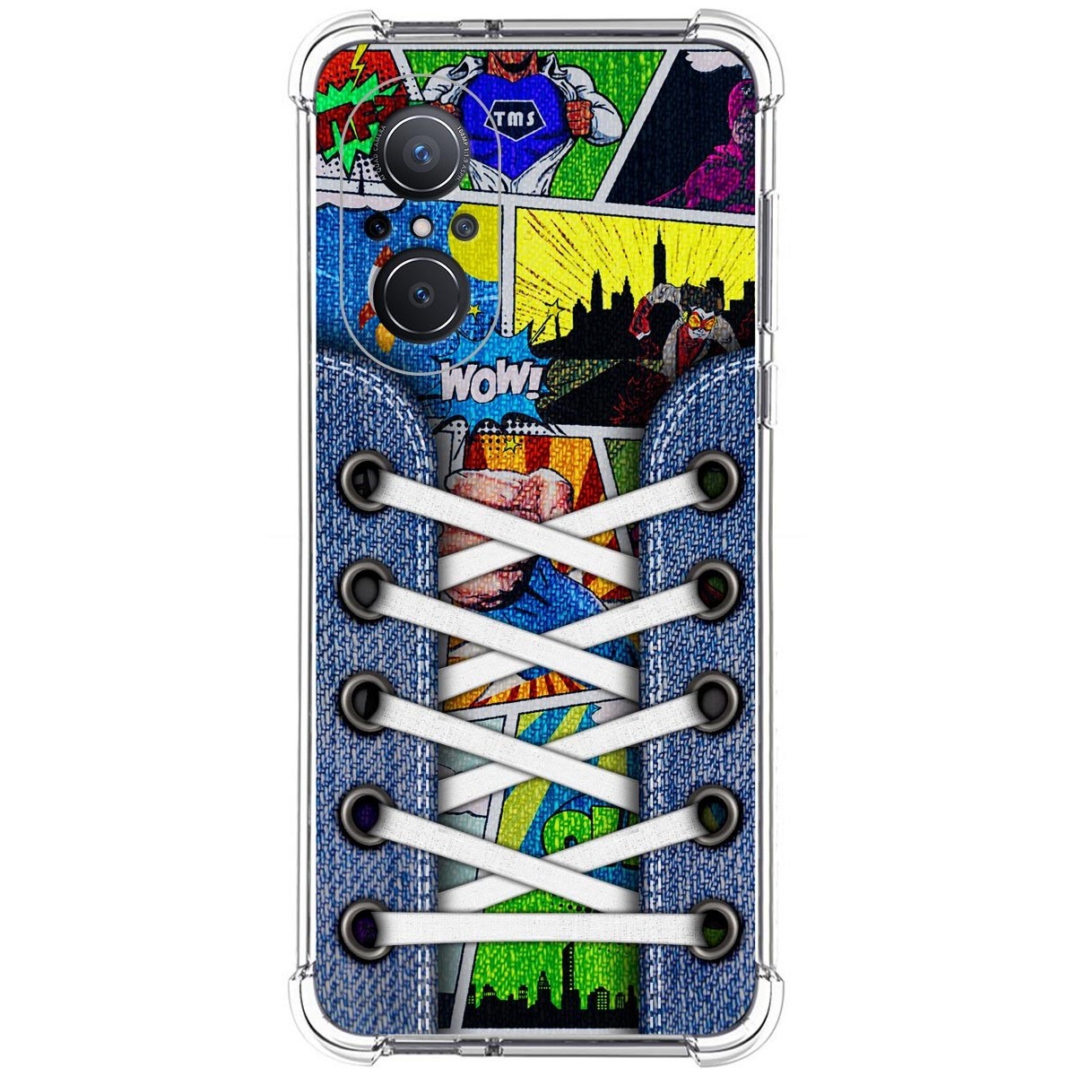 Funda Silicona Antigolpes para Huawei Nova 9 SE diseño Zapatillas 14 Dibujos