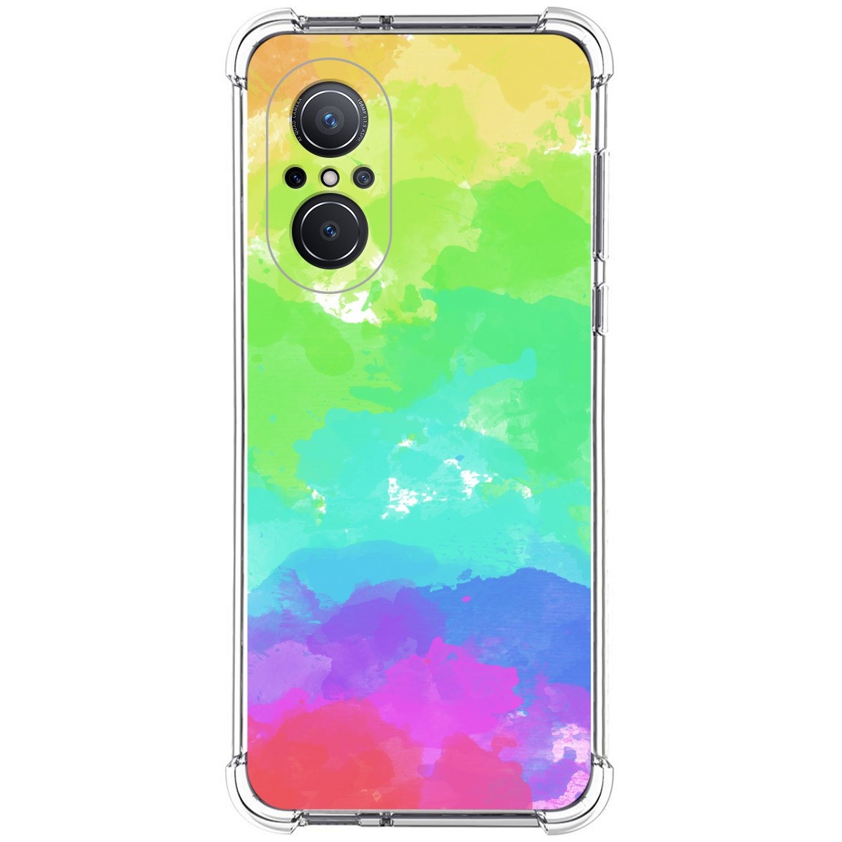 Funda Silicona Antigolpes para Huawei Nova 9 SE diseño Acuarela 03 Dibujos