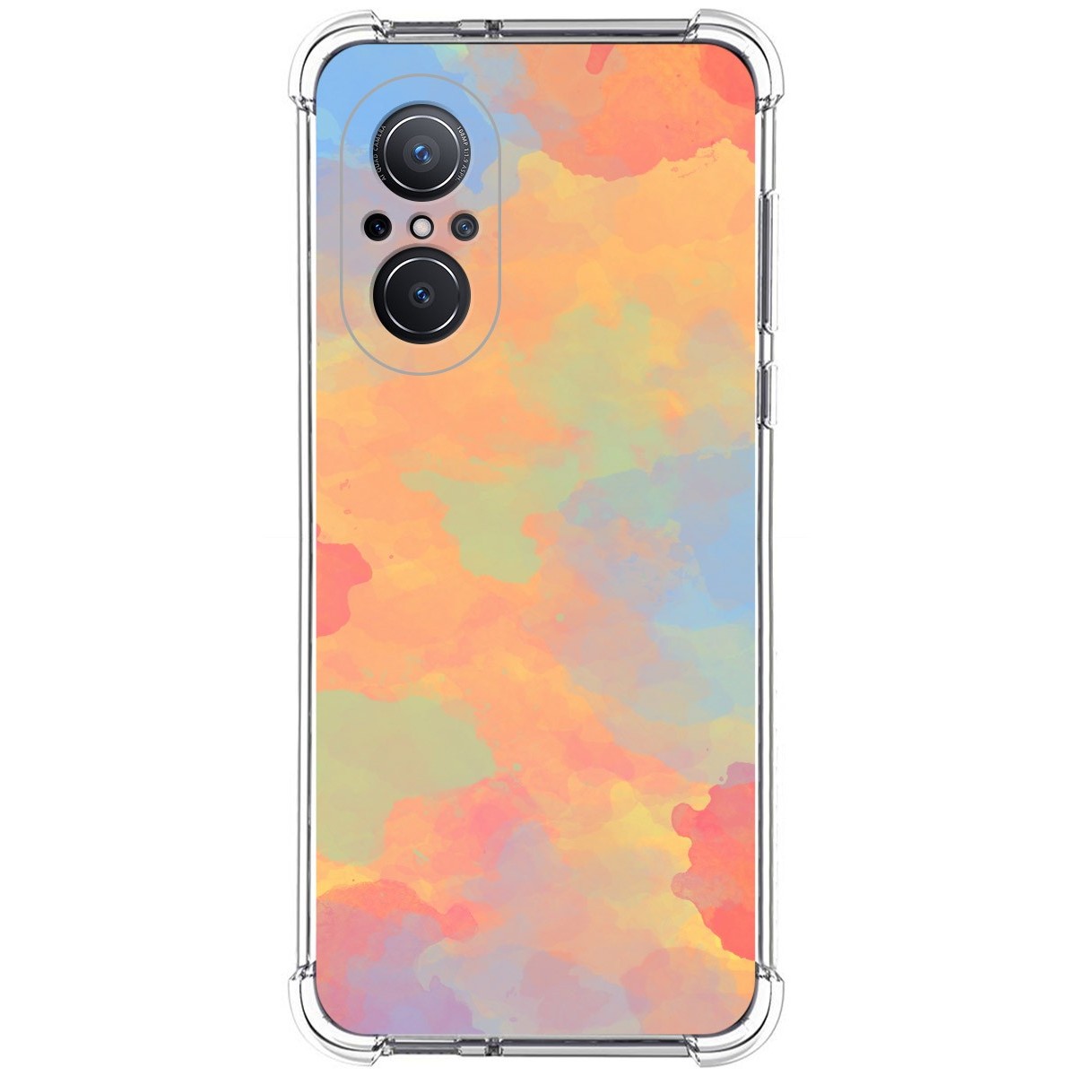 Funda Silicona Antigolpes para Huawei Nova 9 SE diseño Acuarela 08 Dibujos