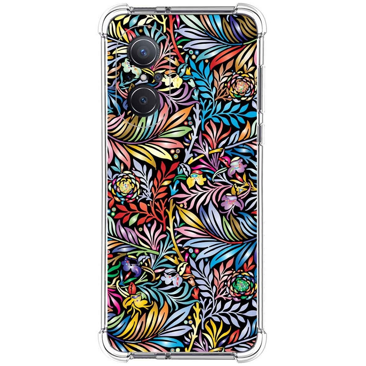 Funda Silicona Antigolpes para Huawei Nova 9 SE diseño Flores 04 Dibujos
