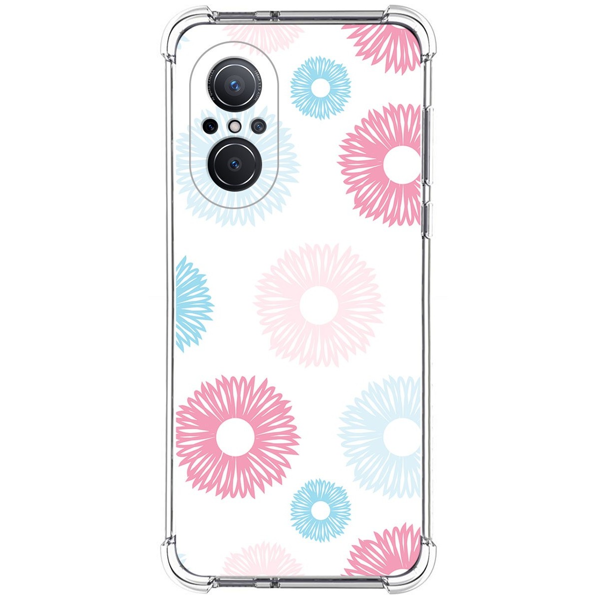 Funda Silicona Antigolpes para Huawei Nova 9 SE diseño Flores 06 Dibujos