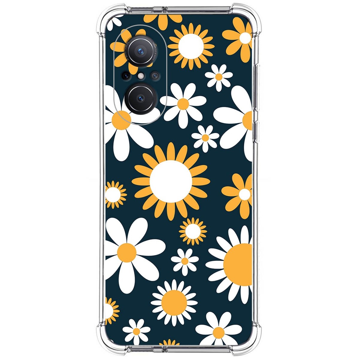 Funda Silicona Antigolpes para Huawei Nova 9 SE diseño Flores 08 Dibujos