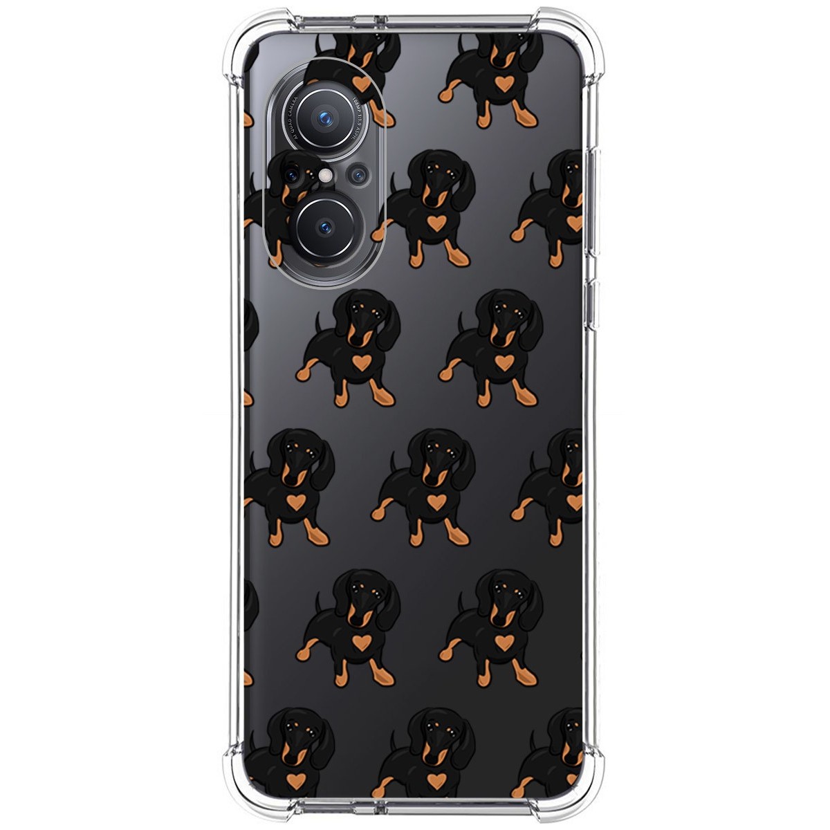 Funda Silicona Antigolpes para Huawei Nova 9 SE diseño Perros 10 Dibujos