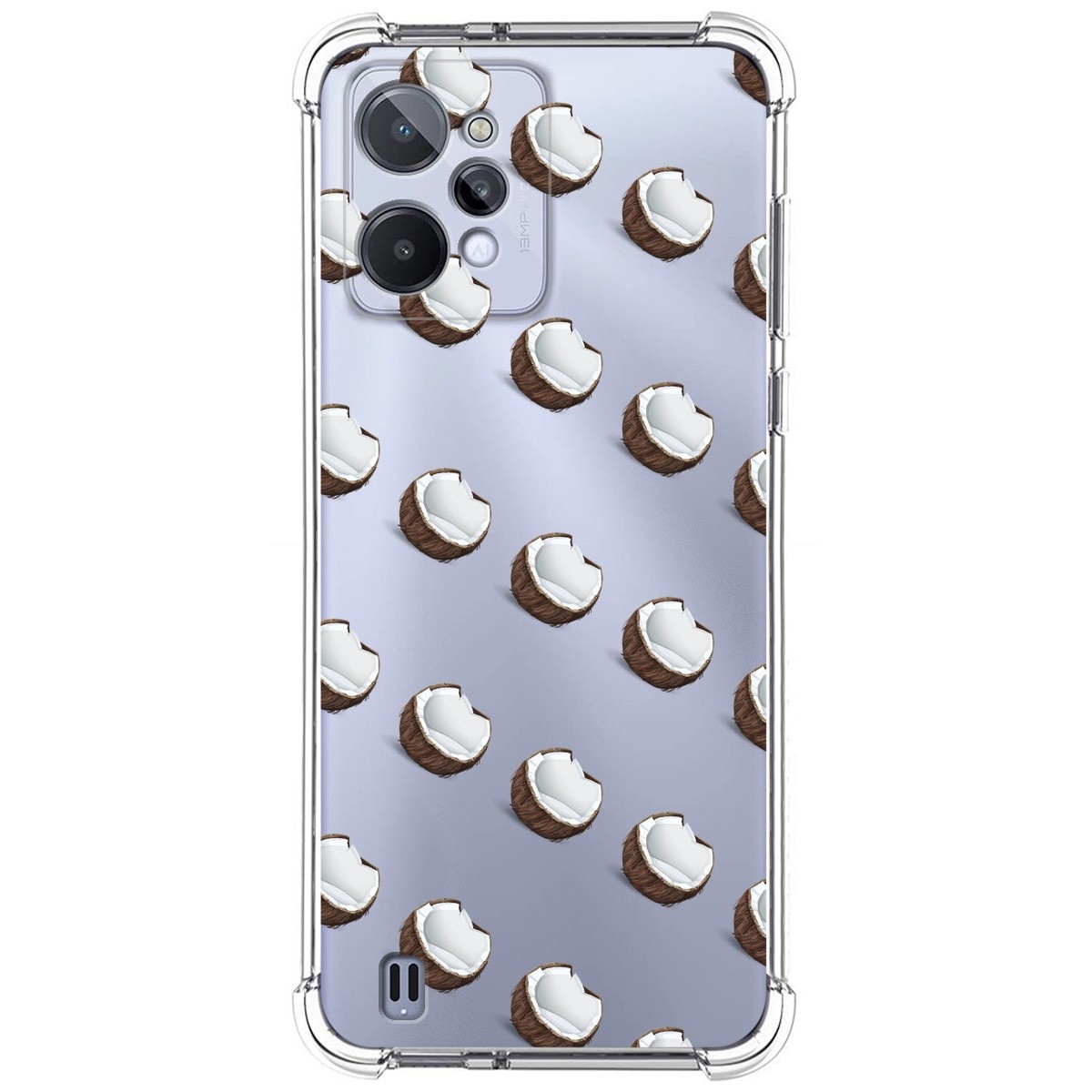 Funda Silicona Antigolpes para Realme C31 diseño Cocos Dibujos